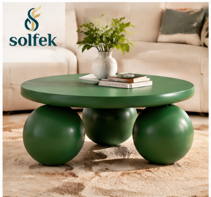 SOLFEK Green Orb Base Coffee Table